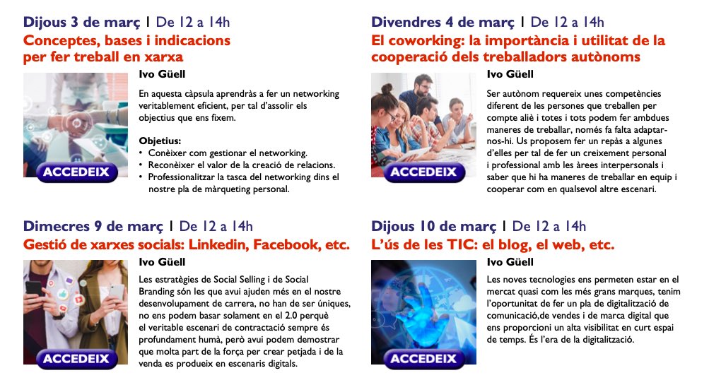 IdeIConsultores's tweet photo. Una gran suerte estar en cada edición de #impulsat con la @UdGAlumni para tratar el fabuloso mundo del #networking en todaaaaa su amplitud #digital #networkmarketing https://t.co/VxeTFZYGRW