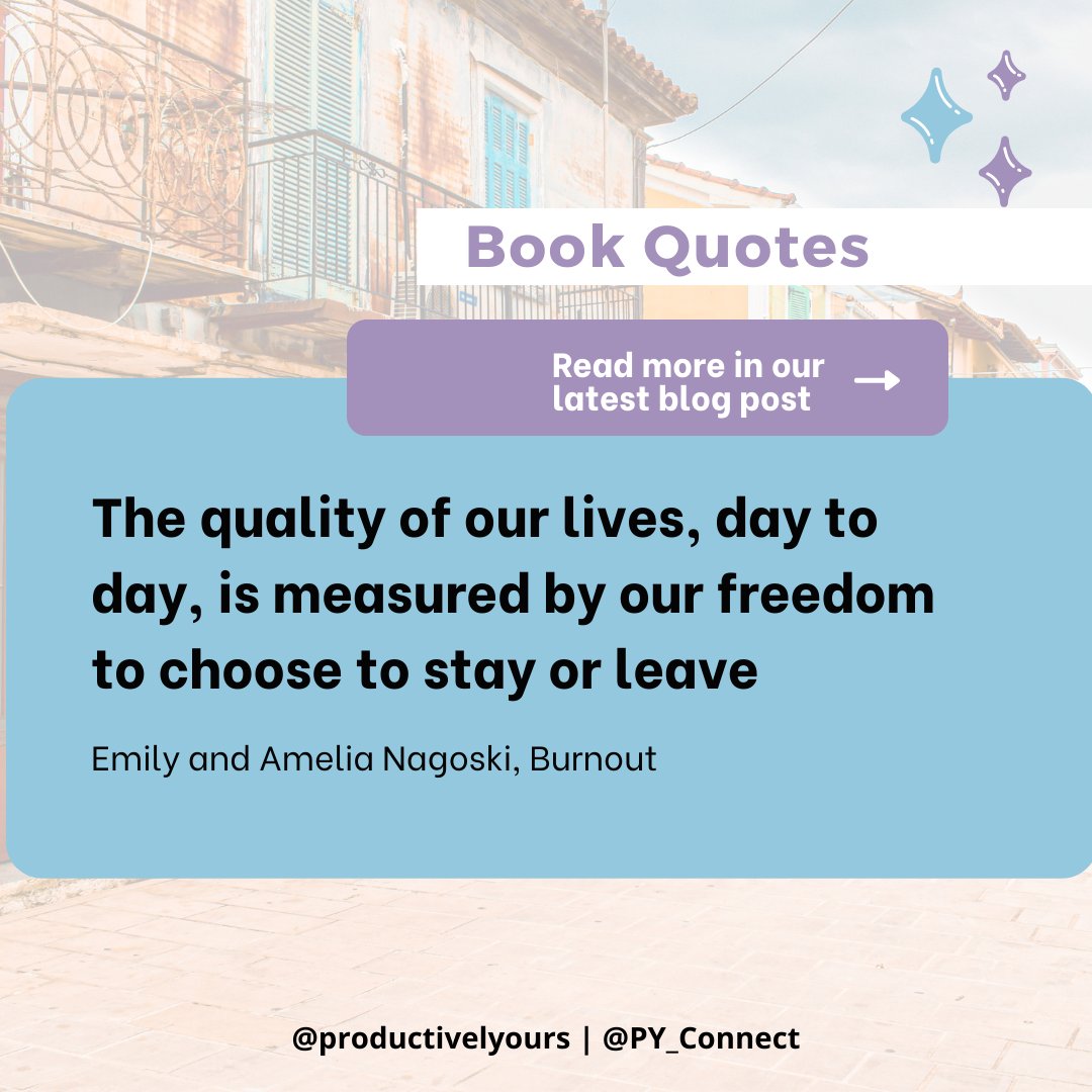 PY_Connect's tweet photo. Series of Book Quotes [ Part 1 ] from our latest read in Non-fiction - Burnout, authored by Amelia and Emily Nagoski. They are some amazing phrases that give people a sense of burnout and how to cope with it.

Happy Reading!

#PYReads https://t.co/RdPDTA2hzy