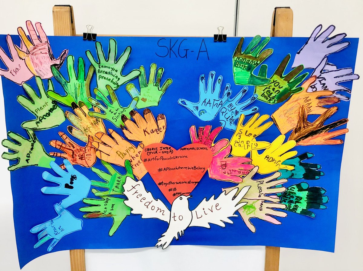 Shrushti Thakore (@sht22293) on Twitter photo Learners from <a href="/oismumbai/">Oberoi International School</a> SKG-A are sending their support to Justice and freedom.Β
Appreciate the beauty that surrounds you, get excited about the little things you do and always find the positive in life.Β <a href="/CoutinoCeleste/">celeste coutinho</a> <a href="/crissy285/">Christina</a> <a href="/lisakatehughes/">Lisa</a> <a href="/ey_ois/">OIS_EY</a> #ArtForPeaceInUkarine Learners from <a href="/oismumbai/">Oberoi International School</a> SKG-A are sending their support to Justice and freedom.Β
Appreciate the beauty that surrounds you, get excited about the little things you do and always find the positive in life.Β <a href="/CoutinoCeleste/">celeste coutinho</a> <a href="/crissy285/">Christina</a> <a href="/lisakatehughes/">Lisa</a> <a href="/ey_ois/">OIS_EY</a> #ArtForPeaceInUkarine