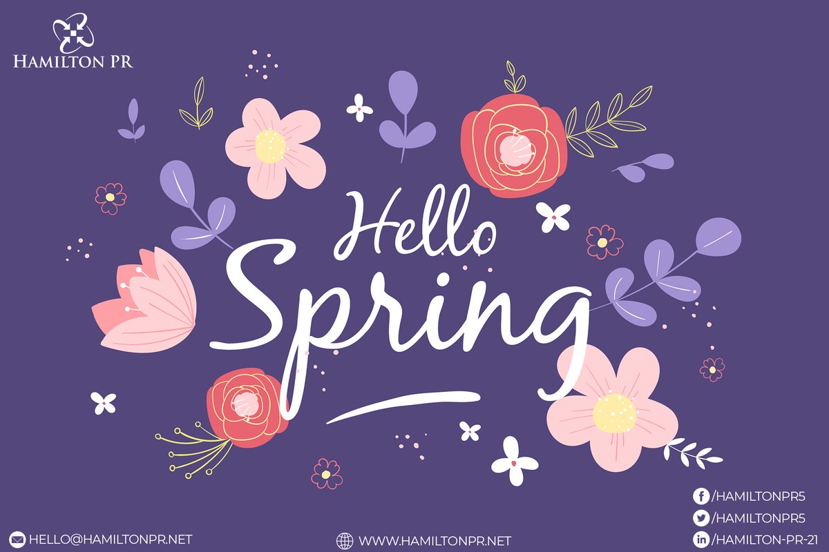 HamiltonPR5's tweet photo. Happy Spring Season 💖💖
#Spring #Happyspringseason #digitalmarketing #contentcreator #socialmediamanager #marketingexperts #mondaythoughts #Wordle261 #AEWRevolution2022 #WinningTime #MondayMorning #有吉ゼミ #เพิ่งรู้MV #MCIMUN #LTWTVancouver #BBMzansi #ManchesterDerby https://t.co/0PDNd3gXaQ