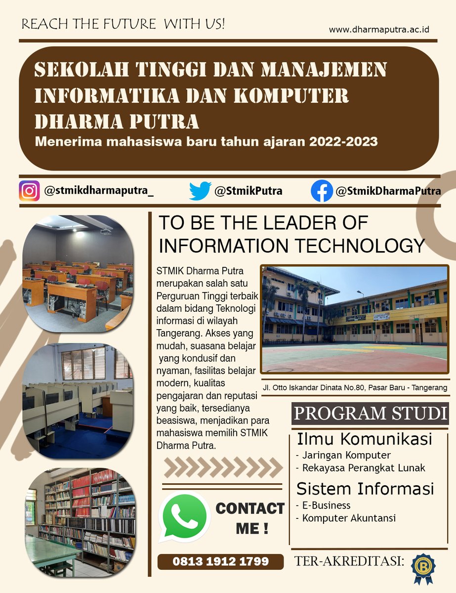 StmikPutra's tweet photo. cari kampus murah di STMIK SAJA!!!
kampus kita menawarkan harga menarik 
#kampusmurah https://t.co/yO7mZjJryW