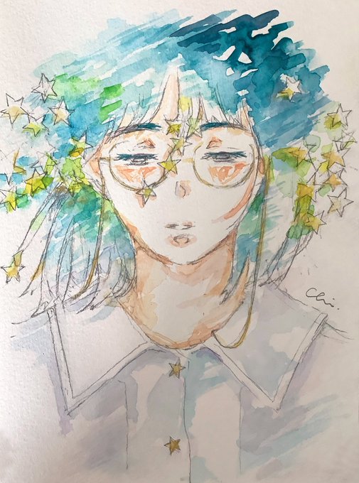 『私だけの時間』

#水彩画 #絵画 #イラスト 