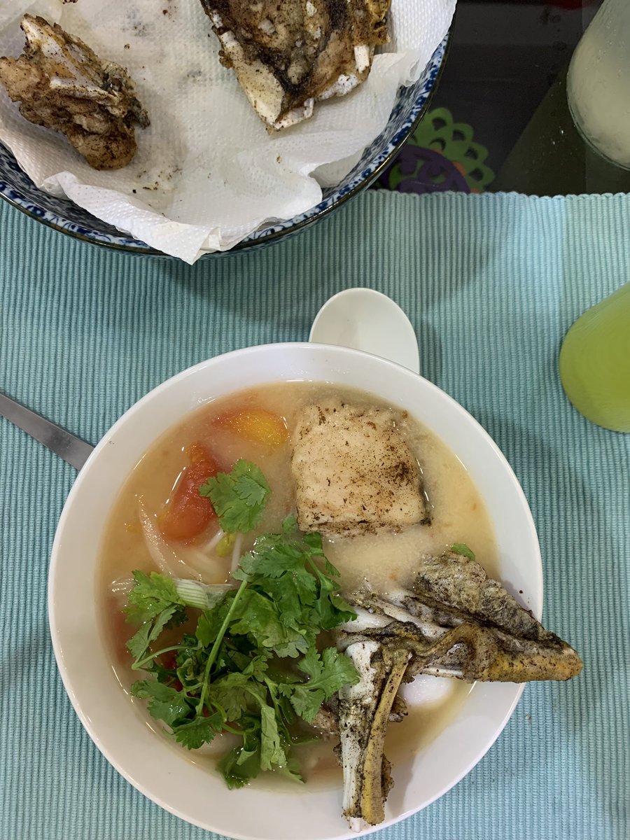 sionglx's tweet photo. Ever grateful… Homemade Fish Head Beehoon (must be Fat Bee Hoon) https://t.co/5PJhzKXe4L