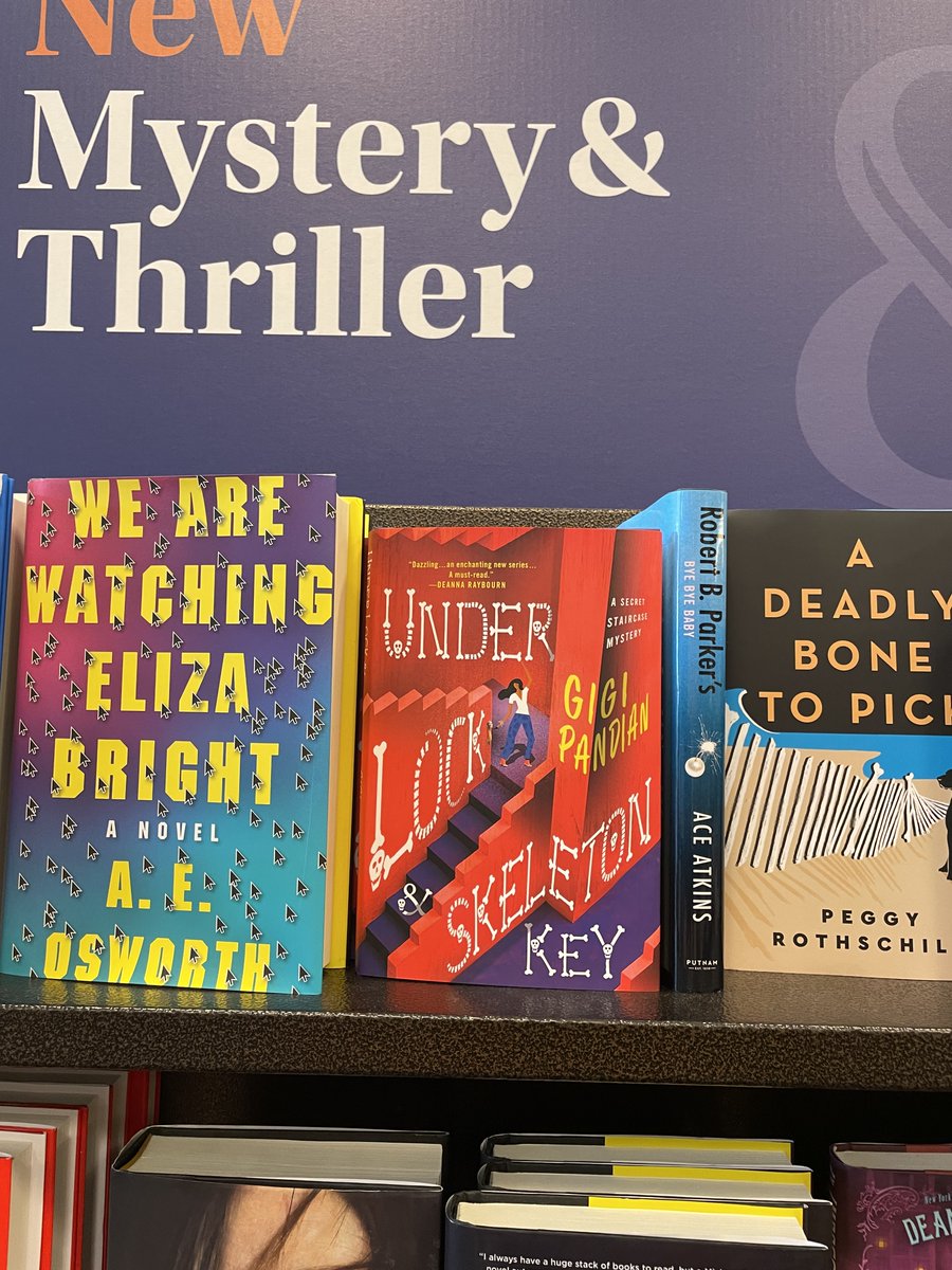 EsmeAddison's tweet image. Discovered #LikeASister and #UnderLockAndSkeletonKey at @BNCary_NC yesterday! Of course, I snapped them up. Stay tuned to my Instagram feed for pretty book pics. :) @CrimeWoC