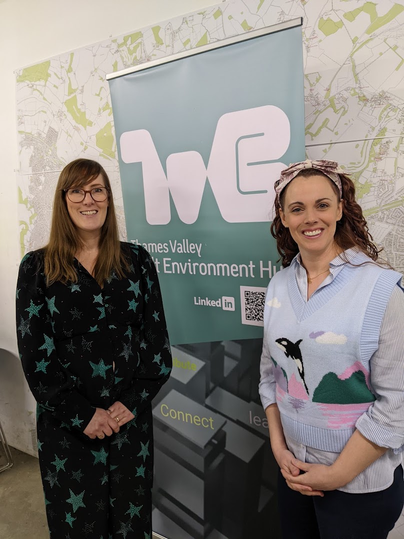 UniRdg_KTC's tweet photo. OUT AND ABOUT! @DrKimmyRocket kicked off the new TVBEHub vlog series interviewing @SpireGrad lead Ella in the Urban Room at Broad Street Mall on Friday. The #UrbanRoom event is running all of March but we popped along for a sneaky bit of filming. @qualityoflifeuk @UniofReading https://t.co/IjYxdwoYwe