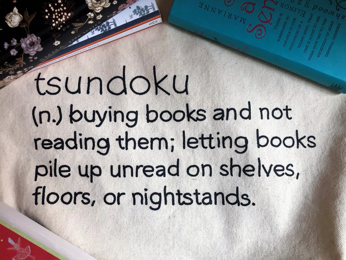 JaneAustenBath's tweet photo. Ever heard of the term 'tsundoku'? It's
rather useful for we book lovers!📚

The term originates from Japanese and
refers to the habit of accumulating too many books to
read, as well as the physical pile created by said
books.

#tsundoku #janeausten #bookishly #books https://t.co/bLP3b6NdlP