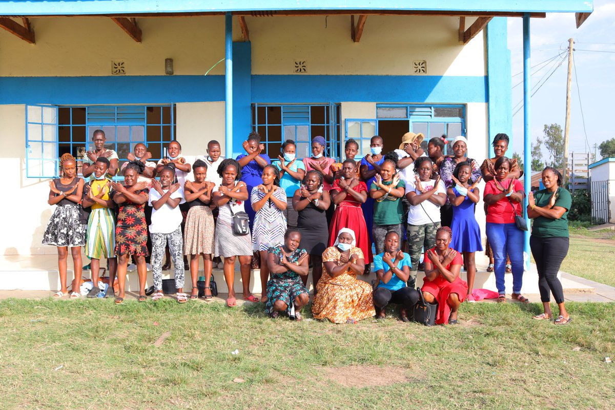Prompted by the increasing number of adolescent school drop outs &amp;
high rate of teenage pregnancy as a result of #COVID19, Our DREAMS Slum program implements preventive interventions to inspire the adolescent girl to re-ignite her dreams, take lead &amp; become empowered

#WomensDay