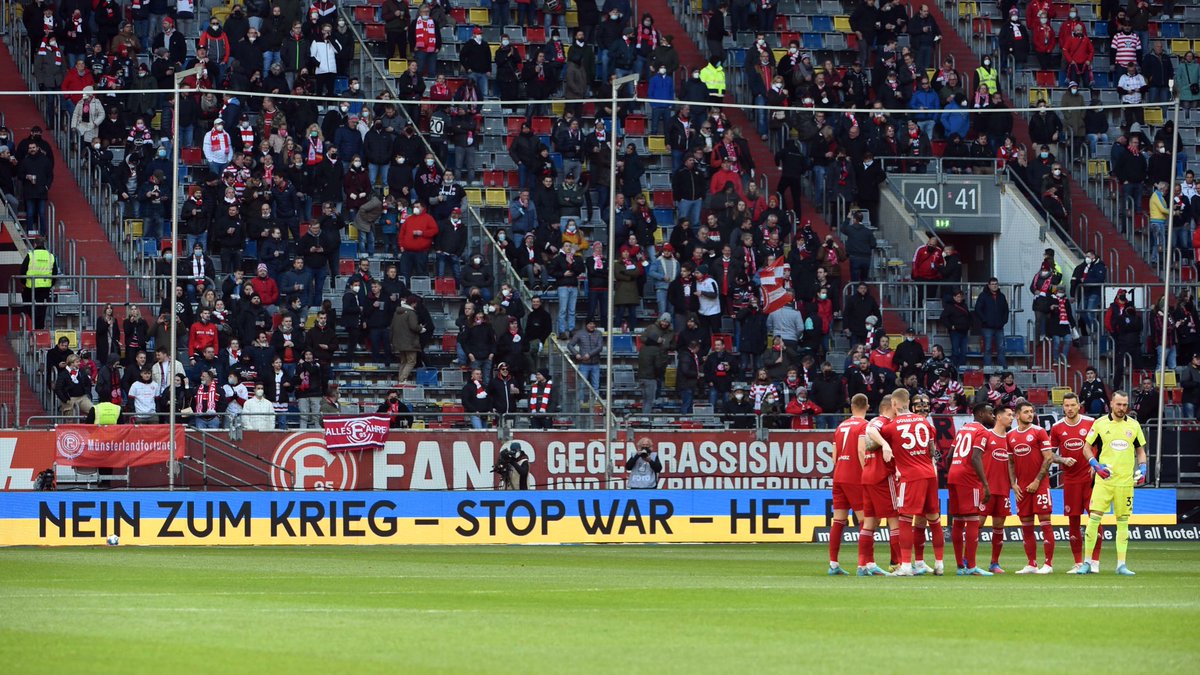 f95's tweet photo. 💙💛statt🔴⚪️
Ein Heimspieltag im Zeichen des Friedens 🕊
👉🏻 https://t.co/YLGM58iQ6j
#f95 | 🔴⚪️ | #F95FCI | #StandWithUkraine️ https://t.co/wr4sNPJALE