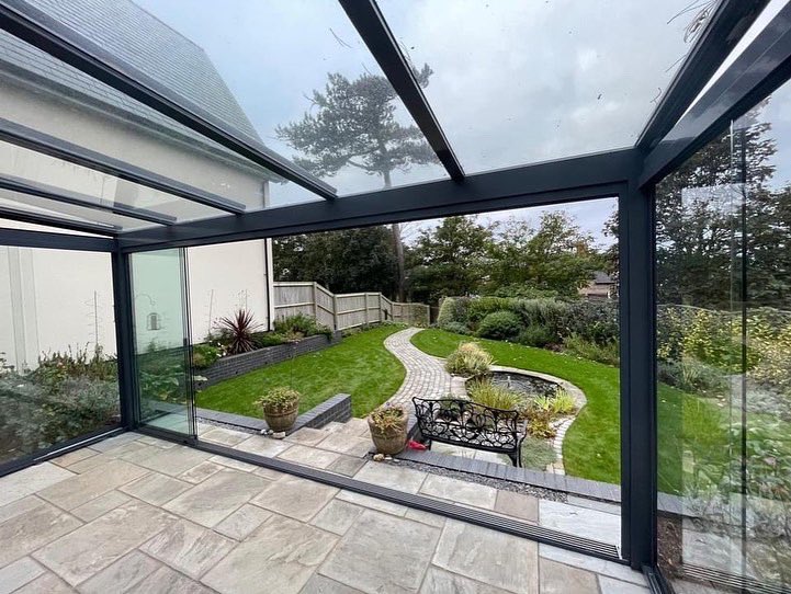 A Lanai Glass Room installed for a customer in Clevedon, Somerset.
 
5 metres wide with a projection of 2.5 metres, with glass doors to all elevations.
 
Please contact us on info@lanai-outdoor.co.uk with any enquiries.

#Lanai #GlassRoom #OutDoorlife #LiveLifeOutdoors