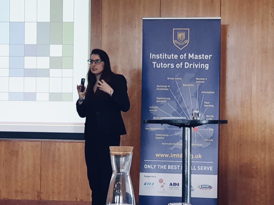 VPPetya's tweet photo. Many thanks to the Institute of Master Tutors of Driving for inviting me to present during their March meeting. GREAT audience! Humbled by the attention our research has received. Special mention to my PhD student @MrAdamAsmal for his outstanding work in driving anxiety. https://t.co/QOrp5edDZo