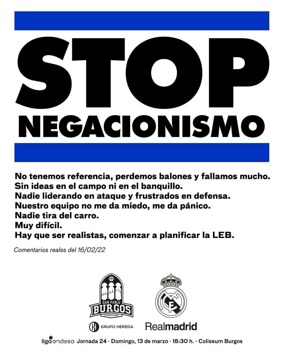 Queremos seguir despejando dudas
#STOPNegacionismo