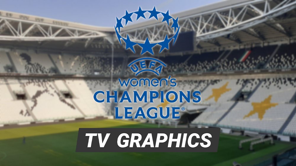TV_GraphicsDK's tweet image. WE LOVE FOOTBALL IN TV GRAPHICS! Therefore we are very excited to announce we've been appointed as the official provider of the World Feed graphics for all of the UEFA Women's Champions League play-off matches including the final at Juventus Stadium! #tvgraphics #uwcl