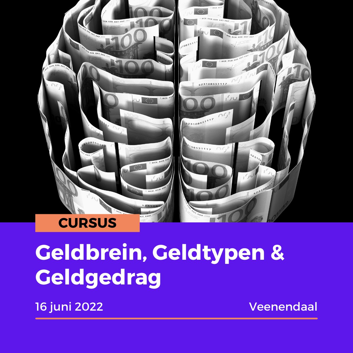 Nieuwe in onze agenda: Geldbrein, Geldtypen &amp; Geldgedrag kerckebosch.nl/zorg-welzijn/g…