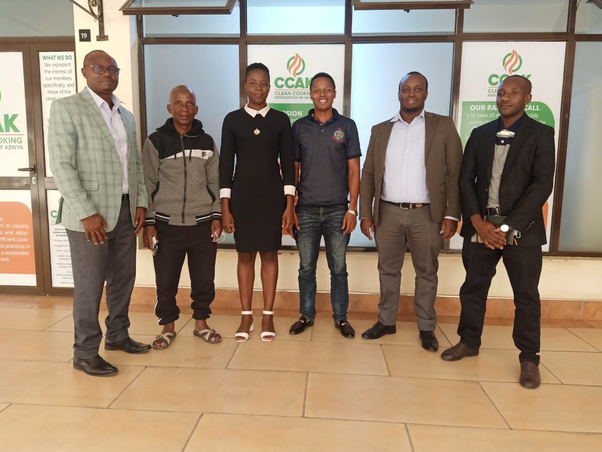 CleanCookingKe's tweet photo. Today, CCAK Secretariat had an interactive session with a team of members from the Ministry of energy (Tanzania) and the Tanzania Bureau of Standards (TBS).
#CleanCookingChampion
#ChangeIgnitorsInCleanCooking https://t.co/G9CZDAGqYo