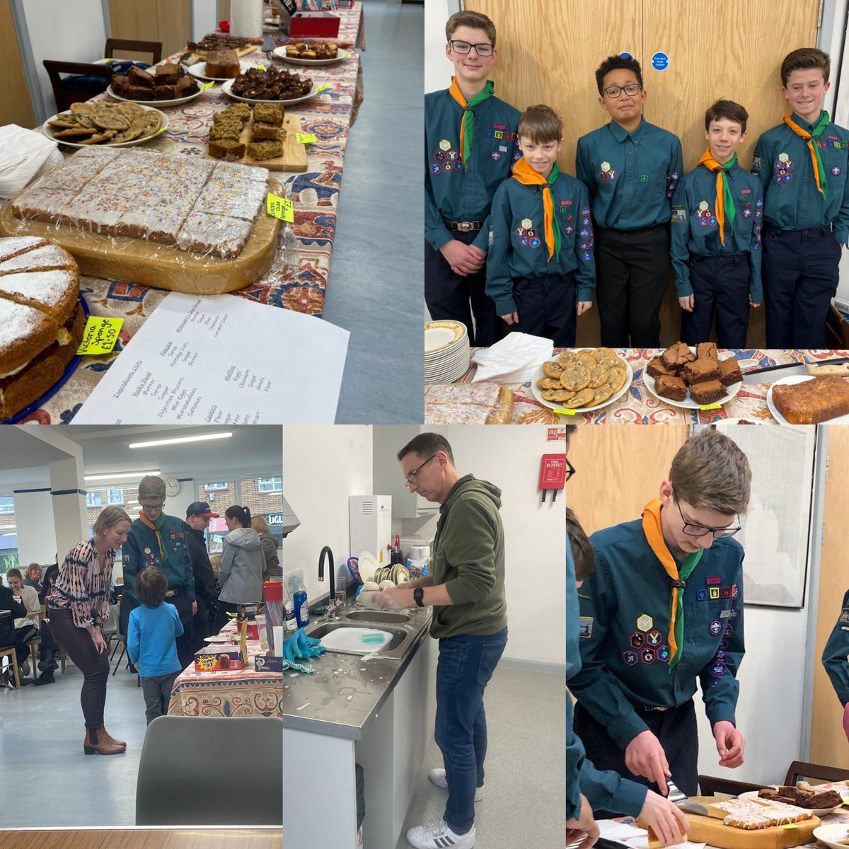Saturday was a chance to get involved in our local community. A local Church very kindly let us stage a “takeover” of their regular Saturday coffee morning to raise funds for our son, Oliver to attend the World Scout Jamboree in Korea next year. 

gofund.me/131e2429