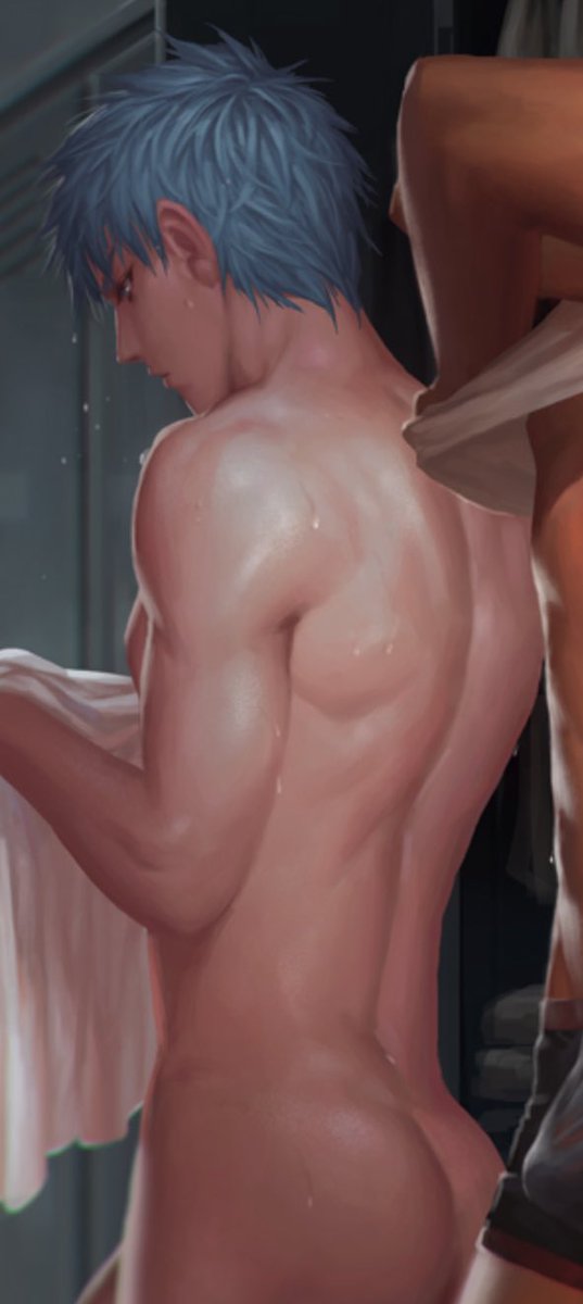 The basketball player known as Kuroko just finished practicing and stripped naked and showered. He thought he was alone but he heard a noise and glanced over at the reader. He was bare ass naked, since he’s out of the shower

“..Huh? What do you want..?”

#lewdrp #gayrp #nsfwrp