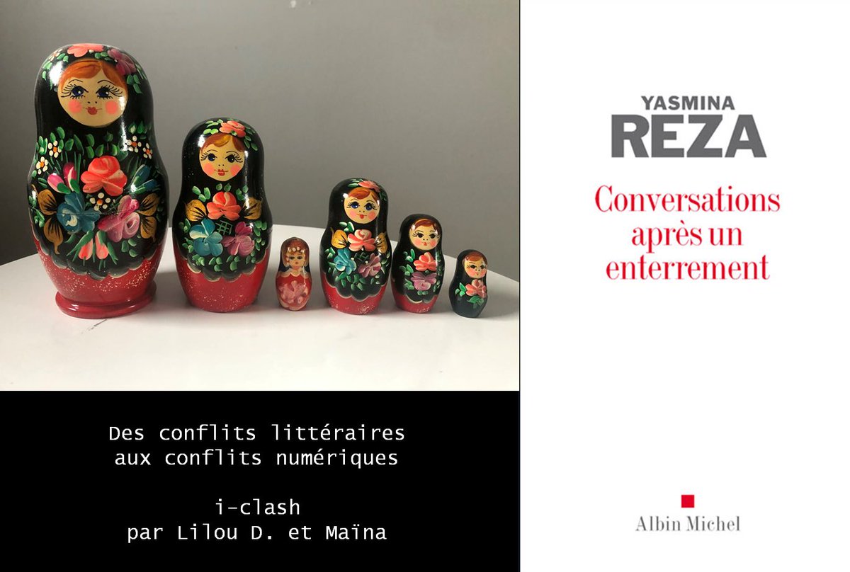ivoix's tweet photo. « Il suffit de placer au centre de cet ordre croissant une autre poupée russe n’ayant aucun rapport avec les autres pour que la tradition soit changée… »  ; clash théâtral et numérique dans une pièce de Yasmina Reza par Lilou et Maïna #iclash https://t.co/axtMmLzt4R https://t.co/FAwIYr3YxH