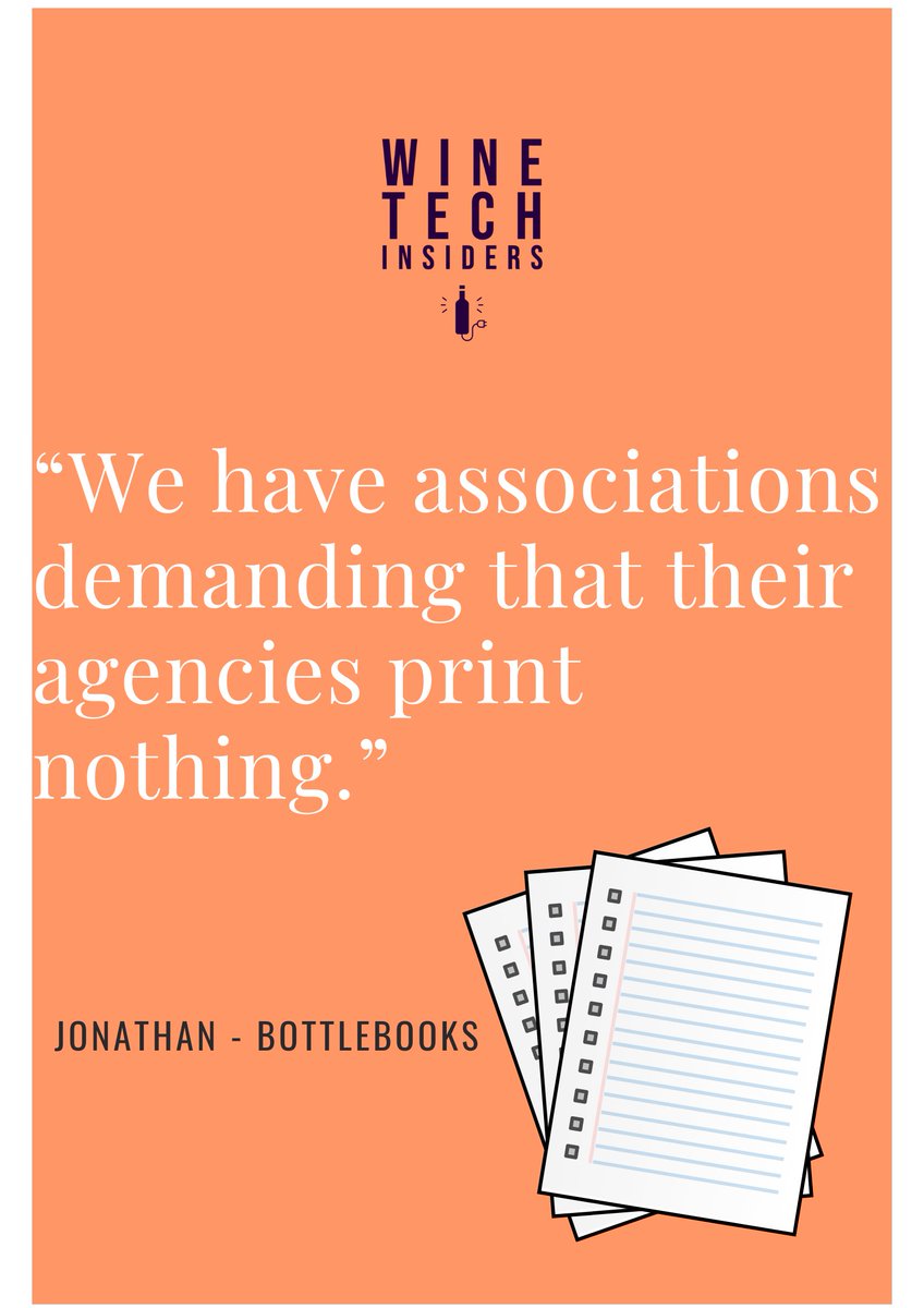 bottlebooks's tweet photo. Let's start our week with a new Episode of The Wine Tech Insiders Podcast! 🚨
Our Insiders will talk about sustainability and wine! 🍷🌿
👉 https://t.co/92C58pr9yq
Blog: https://t.co/FOFkVoxQye
@outshinery  @WineOwners1 @troly 
#podcast #wine #winetech #sustainability https://t.co/4CYawcwGzN