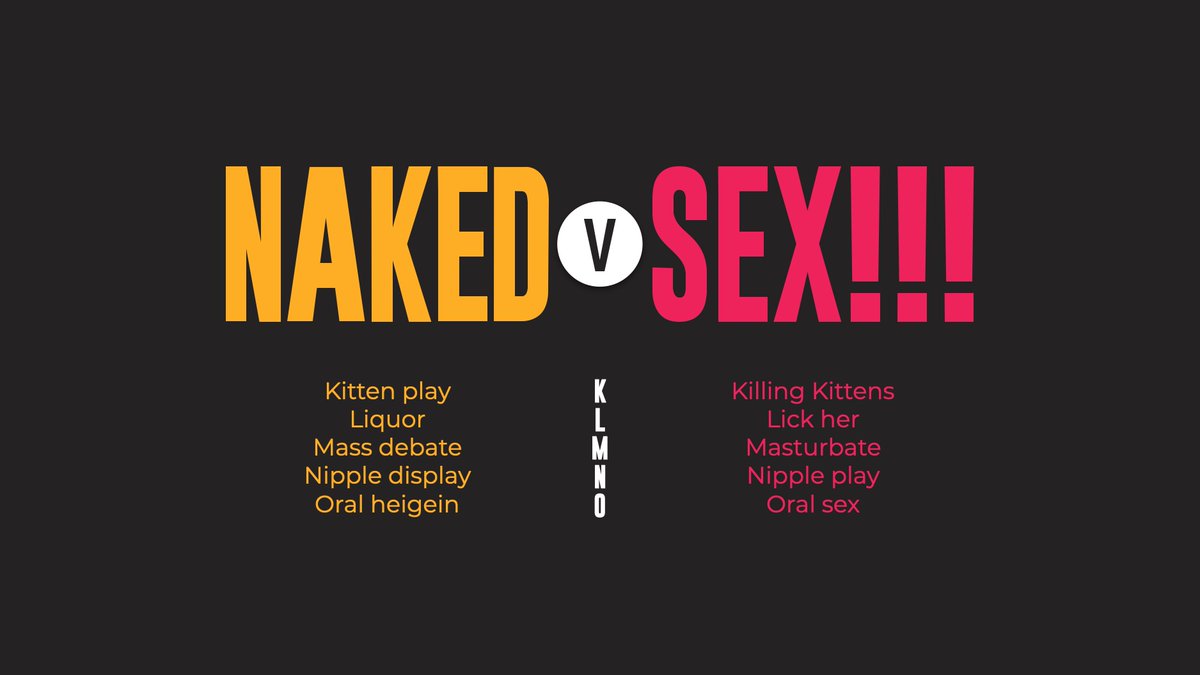NAKEDvSEX's tweet photo. Navigating the world of Naked V Sex K-O. Things you can do on either side #Naturism #NaturistLifestyle #IsItASexThing ππ https://t.co/CufqZIw7dr