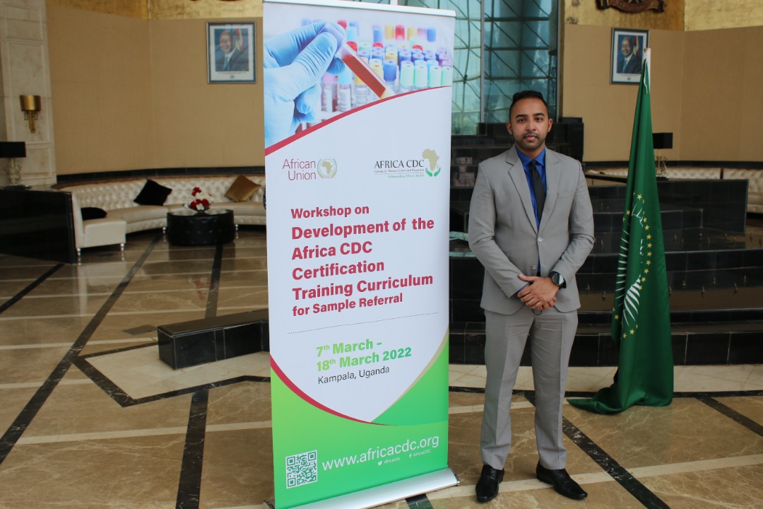 #Workshop on Specimen Referral #Curriculum Development, in Kampala, Uganda.  The goal is to develop a training curriculum for collection, packaging, handling and transportation of specimens in Africa.
#AfricaResponds #NewPublicHealthOrder