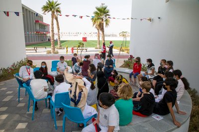 MarhabaQatar's tweet photo. ACS International School Doha held its first International Day!

#ACSDoha celebrates a diverse student community of over 70 nationalities as well as teaching community with over 40 different nationalities.

Read more: https://t.co/bQFoOP8CHB https://t.co/u0S7xazIzb