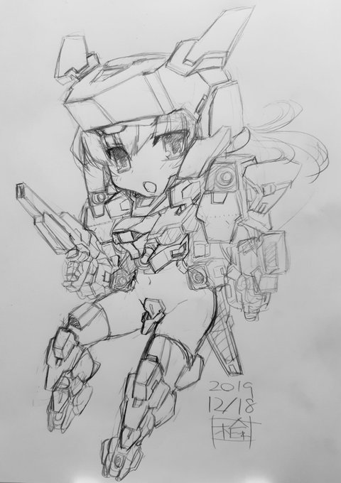 バーゼラルド(フレームアームズ)
実質的なフレームアームズ世界の主人公機。問題山積みの開発経緯と性能装備のおかげで、強化されたり量産されたり量産と見せかけて試作機ニコイチサンコイチしたり、最終的には返信したりした。
キットの完成度が高い、けどあんまり再版してくれない。 