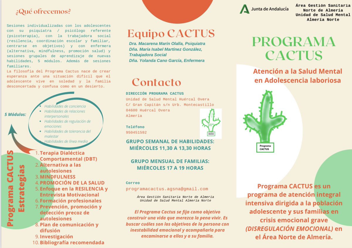 IsabelMtnezGlez's tweet photo. Cuando se desarrollan programas innovadores en #SALUDMENTAL y se contempla el perfil profesional del #trabajosocialsanitario es gratificante y sobre todo importante para la profesión, sea quien sea la persona que figura en el tríptico. Gracias por contar conmigo @mmarinol https://t.co/JCDWsTfB2g