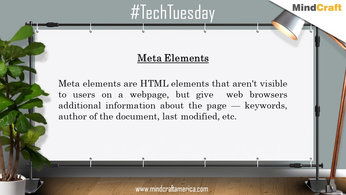 MindCraftGlobal's tweet photo. #TechTuesday #MetaElements #MindCraftSoftware https://t.co/Of2uo3sAST