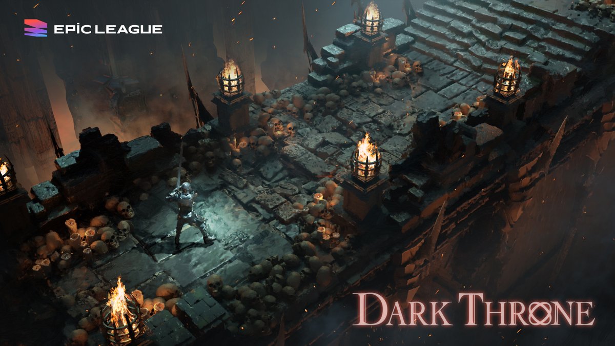 epicleagueteam's tweet photo. We can't wait to show what we have worked on!🔥
Here is a Sneak Peek of Dark Throne's dungeon concept art!❤️

Also, quick giveaway for 3x WL spots🎁

to enter👇
➜ Follow @epicleagueteam
➜ RT &amp; like
➜ Tag friends

Ends in 12 hrs⚡️

#Whitelist #WL #Giveaway #darkthrone #NFT #P2E https://t.co/RaraqEwLeF