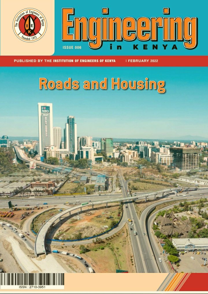 TheIEK's tweet photo. The 6th edition of the Engineering in Kenya magazine is out! Click on the link to read insightful articles about Roads and Housing 
https://t.co/7gALLrhIRT
@EngineersBoard
#EngineeringInKenyaMagazine
#IEKAt50 https://t.co/SmmB9jc77Q