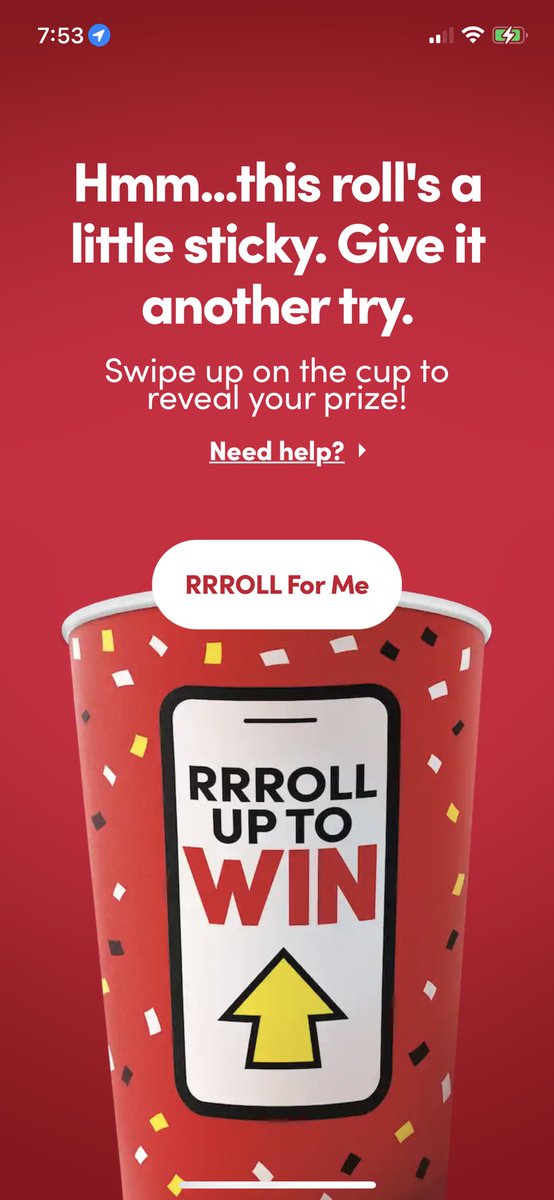 Mustang_13's tweet photo. @TimHortons hey timmies - does mean the prize is too big to fit on my phone?  #rolluptherim # https://t.co/KDe553en7j