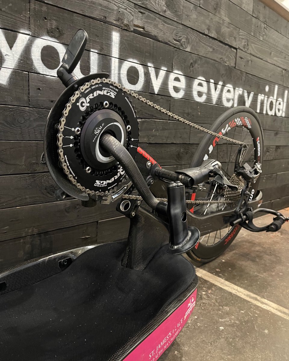 Greas3Monkey's tweet photo. A couple of weeks ago I had the pleasure of working on @teamdolly very percular hand bike. https://t.co/XQx7ZAp0w8