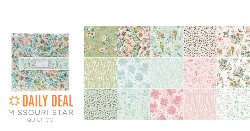 Minty blue and pink springtime flowers bloom in today’s Daily Deal! Mint Crush 10 Karat Gems features watercolor florals, dainty birds, and more in soft, pastel colors. Shop now: bit.ly/3Kjem9m (Valid 03/07/22 while supplies last)