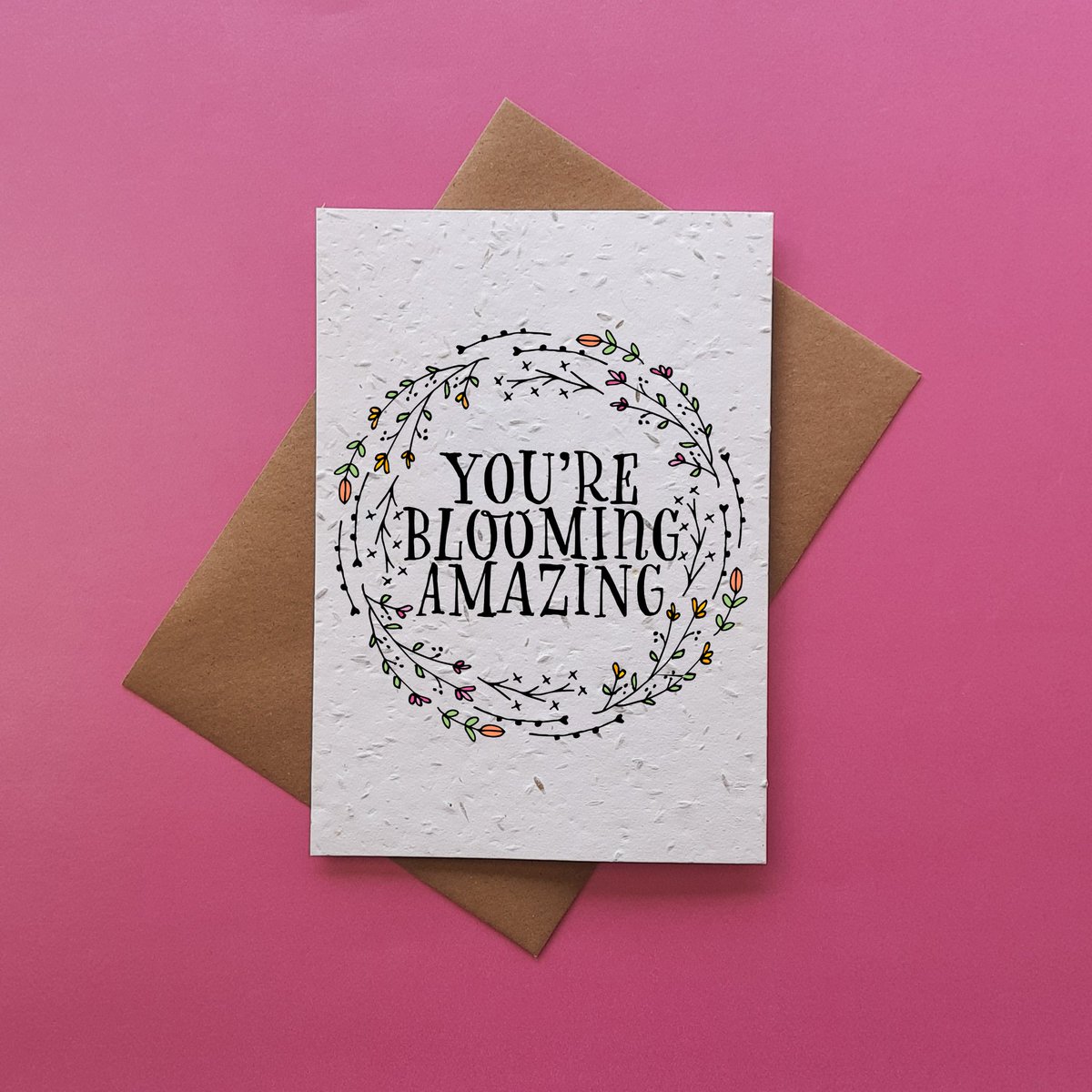 Have you seen our new range of Plantable cards? 💌🌻🌱

Printed on 280GSM Plantable Seed Card. 100% B grade recycled waste + seed mix. The standard seed mix contains a range of Meadow grasses and Wildflower seeds.

Head over &amp; check out the full range at wonkycards.ie