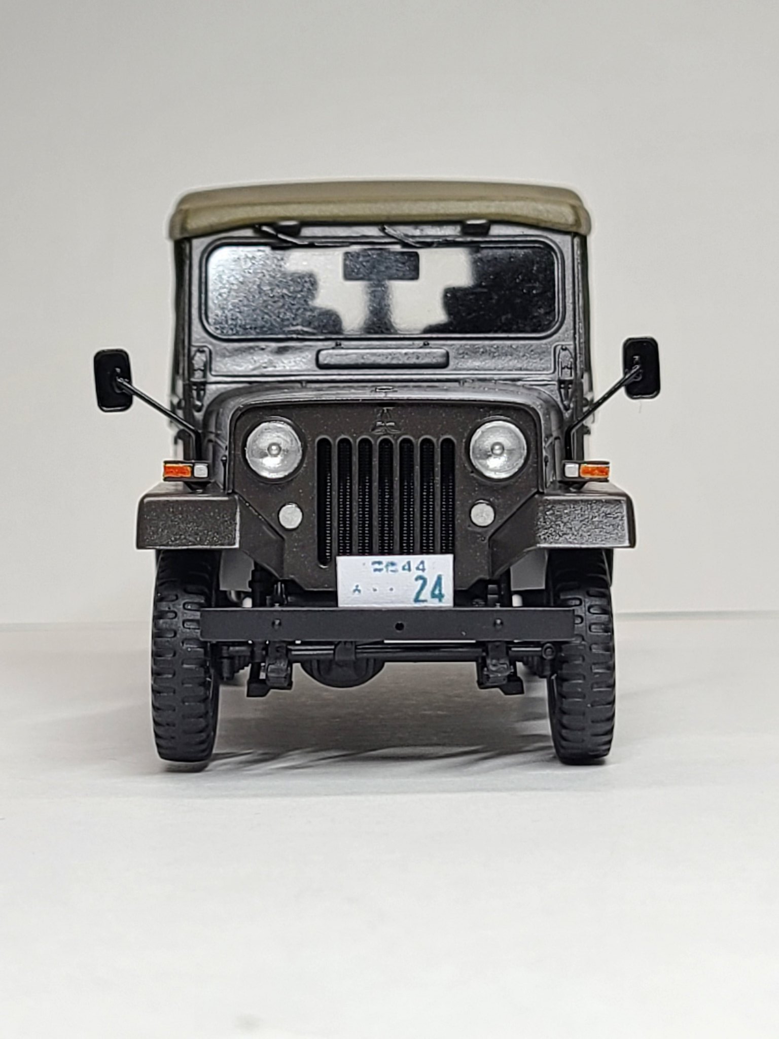 三菱ジープ　J-59 万能ウィンチジープ　2箱セット　アオシマ　希少　プラモデル Amazon | アオシマ◎三菱ジープ J-59 1/20 | プラモデル 通販