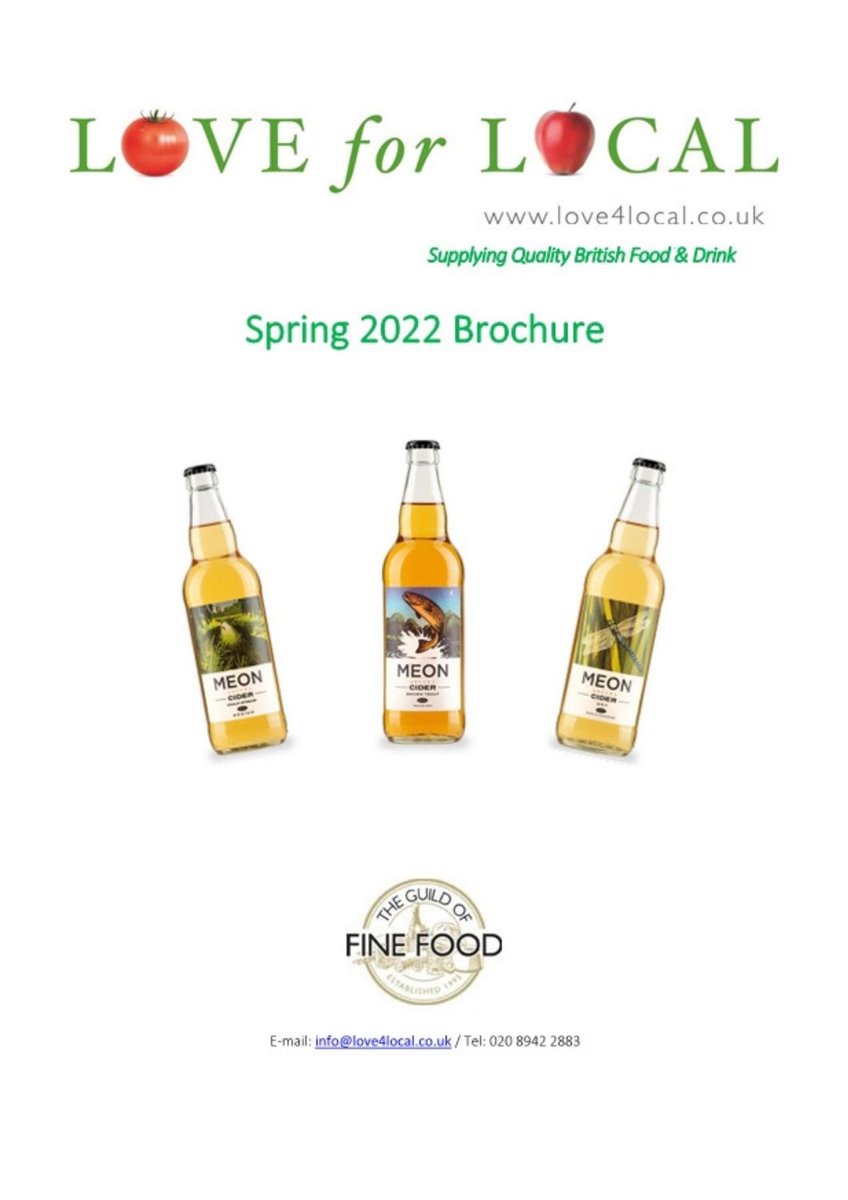 LoveforLocal's tweet image. With 11 new Producers and many new products, we're very excited to be launching our Spring 2022 Brochure - mailchi.mp/54cc03de19b9/l…