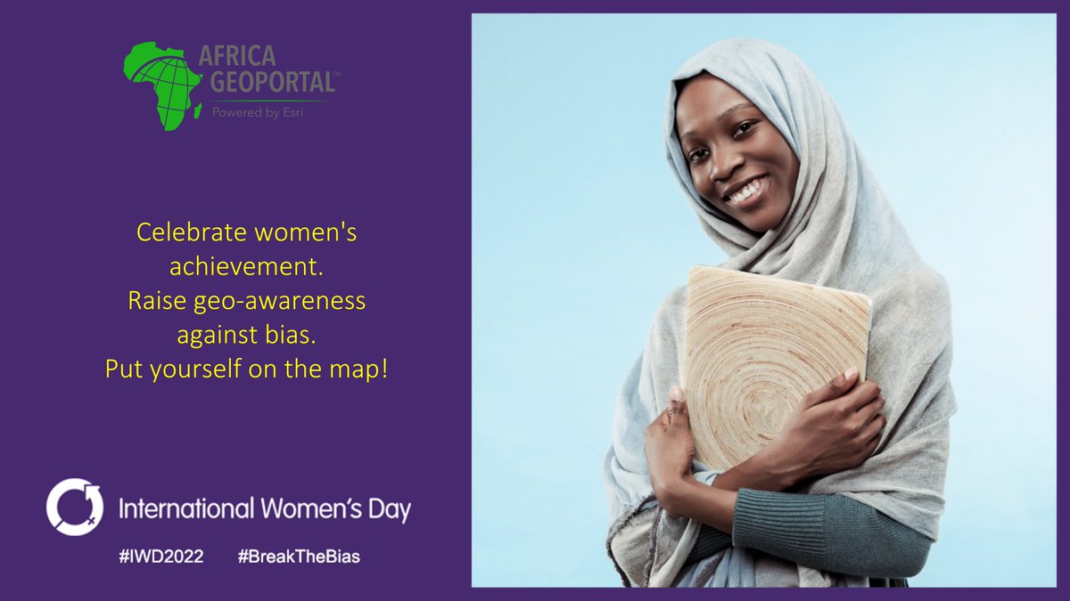 Help us map how people across the continent are breaking the bias. Be part of change!

Put yourself on the map > experience.arcgis.com/experience/967…