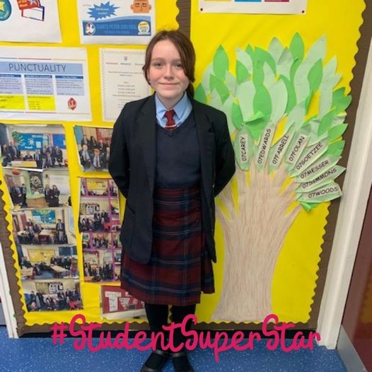 StsPnP's tweet photo. Our latest #StudentSuperStar is Skylar B in Year 7.
Progress Leader Mr Sharp said:
“Skylar is a very hard working pupil who has settled in wonderfully to life at P+P." read more https://t.co/ORpzEySbXI
Great work Skylar!
❤️ 💛💙
#BePandP #Aspiration #Excellence #Opportunity https://t.co/ZQ3o8Cfnxp