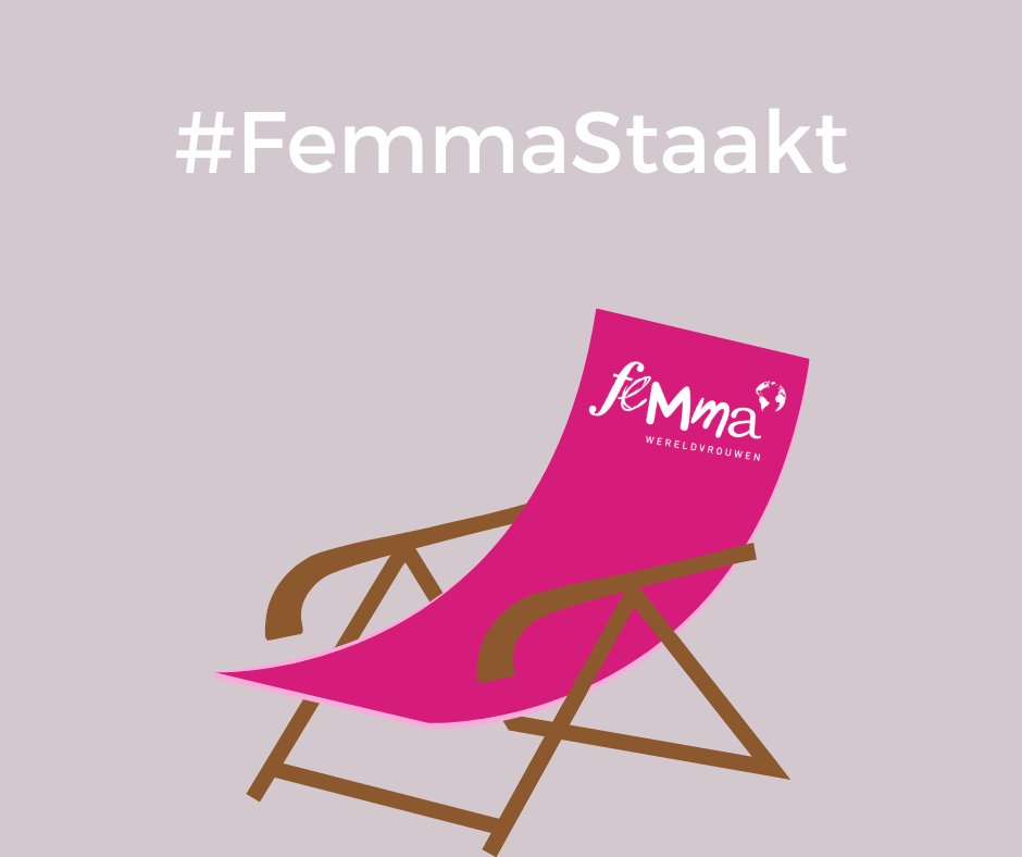 Morgen staakt Femma Wereldvrouwen! Doe je mee? Deel gerust jouw eigen tijd-moment via #femmastaakt
eigenmix.be/ikstaak