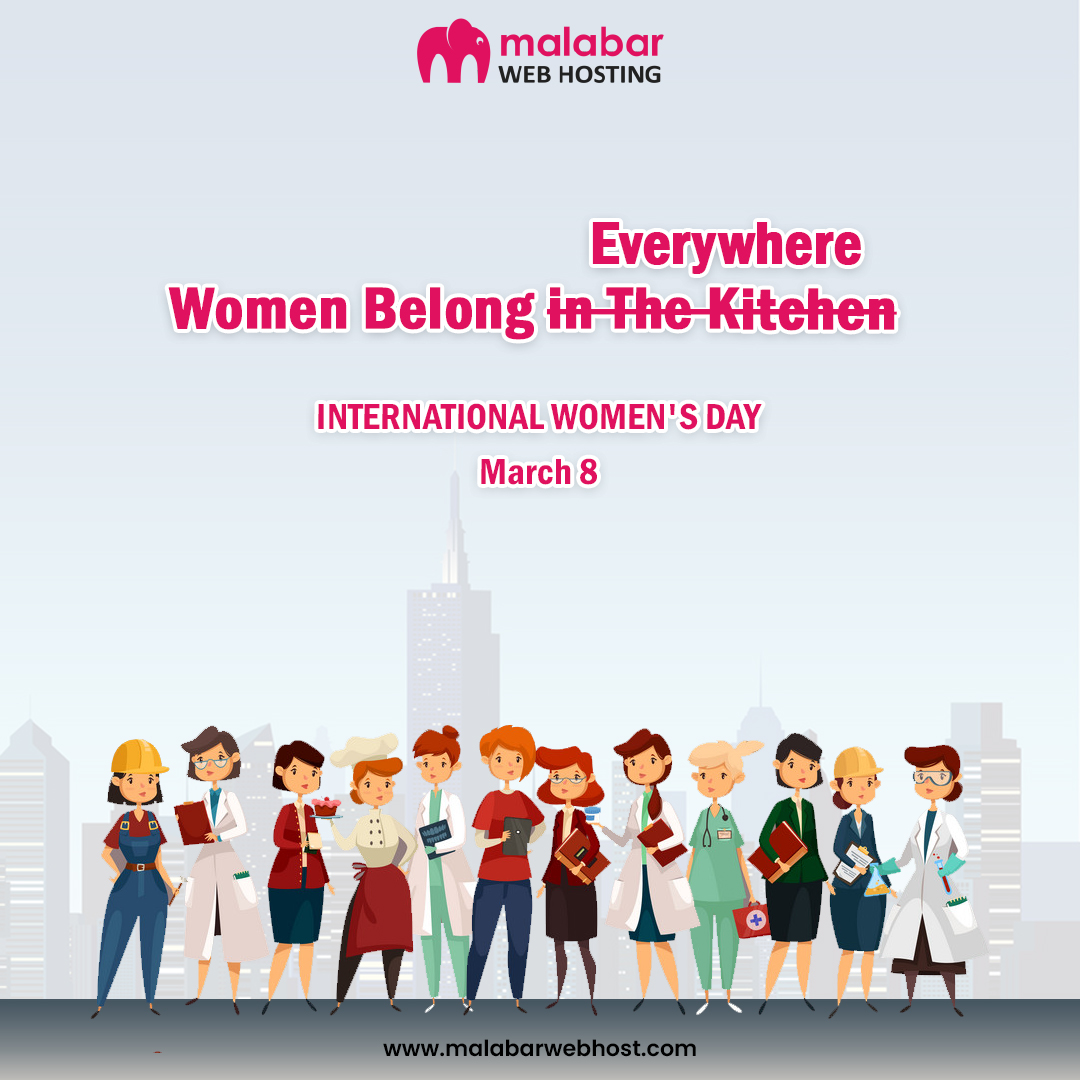 malabar_webhost's tweet photo. Let's encourage and support women in breaking all the stereotypes and achieving their dreams. Let them reach where they want to be. Happy Women's Day

#InternationalWomensDay #IWD22 #BreakTheBias #MalabarWebHosting #calicut #kerala https://t.co/0TK1XrmeqG