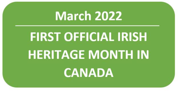 March 1, 2022 marks the start of the first official Irish Heritage Month. Irish Canadians have greatly contributed to the story of our country, and this month is an opportunity to learn more about their history and positive impact. Click here to learn more international.gc.ca/country-pays/i…