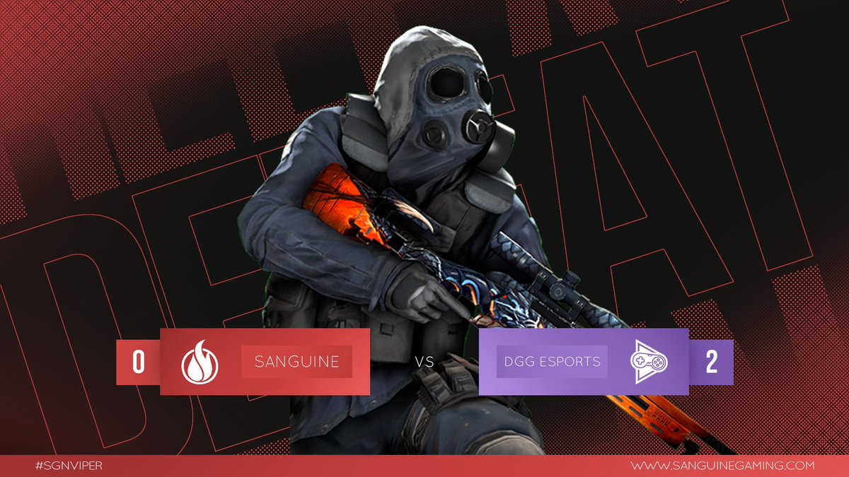 The Vipers fall tonight against @DggEsports, both teams put on a show!

#CSGO #Sanguine #ANZChamps