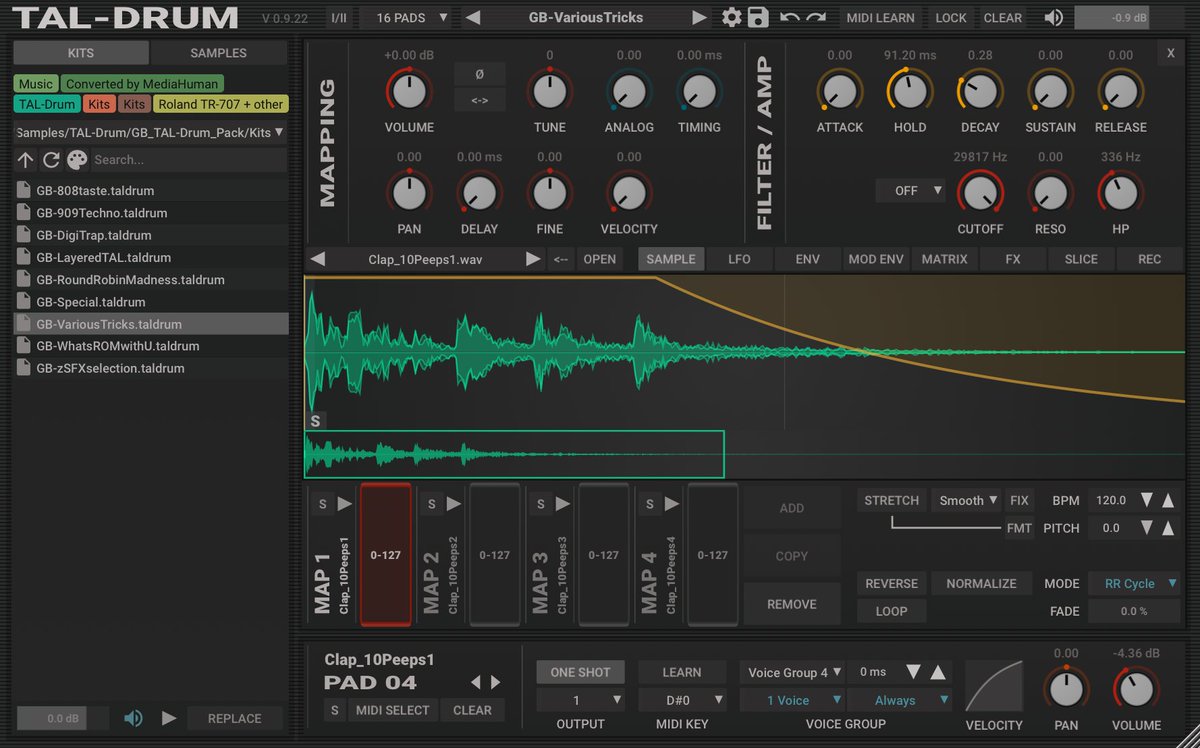 ToguAudioLine's tweet photo. TAL-DRUM beta released: https://t.co/obEo2coAih https://t.co/K8hLypmx7i