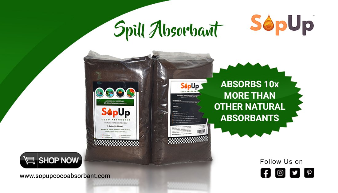 SopUp Coco Absorbant tweet media