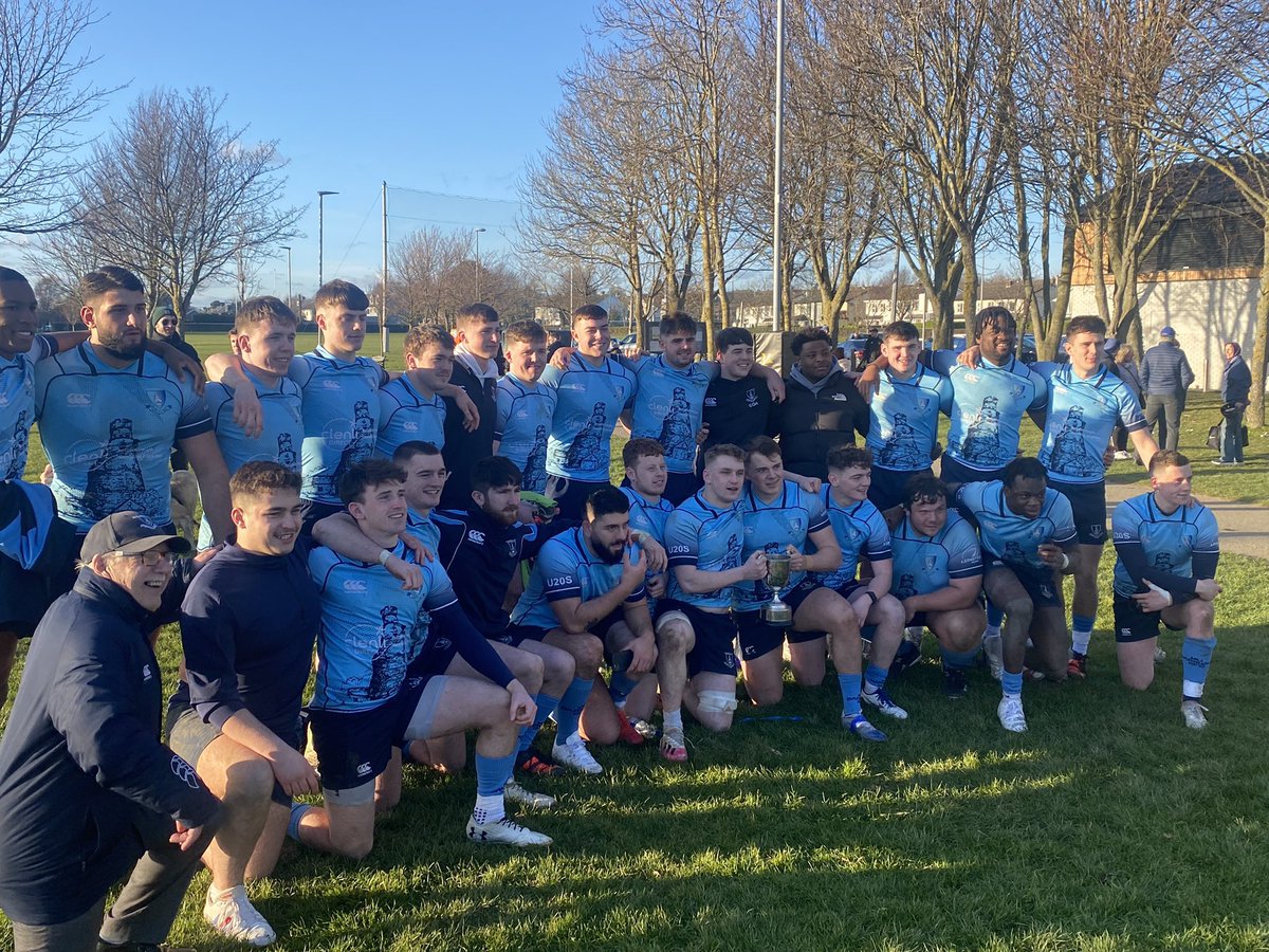 A fantastic league campaign sees our <a href="/mubarnhallrfc/">MU Barnhall RFC💙🏉</a> under 20s win <a href="/LeinsterBranch/">Leinster Domestic</a> premier 2 with an unbeaten record. Well done to 2nd year captain Fergus Stanley &amp; squad. Thanks also to @seapointrfc for a great contest again. #ThePrideThePassionTheBlue #UniversityRugby 🏉💙🏉