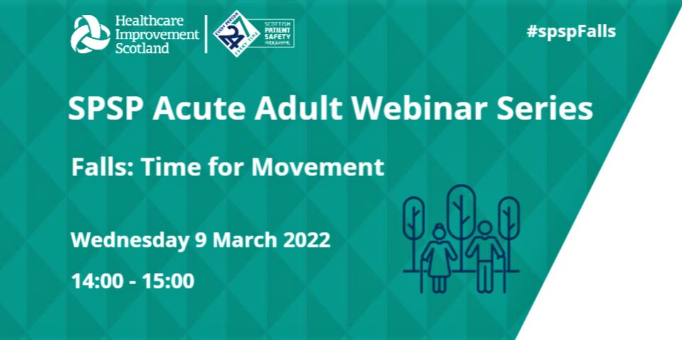 Acute Care (@ihub_ac) on Twitter photo Join our SPSP Acute Adult Falls Webinar on 9 March 2022, 14:00 â 15:00
Falls: Time for Movement
Do you have your questions ready for our speakers Professor Dawn Skelton & Erin Walker?
#spspFalls
<a href="/DawnSkelton/">Dawn Skelton</a> <a href="/ErinW20physio/">Erin Walker</a>
REGISTER: bit.ly/34OEXeJ Join our SPSP Acute Adult Falls Webinar on 9 March 2022, 14:00 â 15:00
Falls: Time for Movement
Do you have your questions ready for our speakers Professor Dawn Skelton & Erin Walker?
#spspFalls
<a href="/DawnSkelton/">Dawn Skelton</a> <a href="/ErinW20physio/">Erin Walker</a>
REGISTER: bit.ly/34OEXeJ