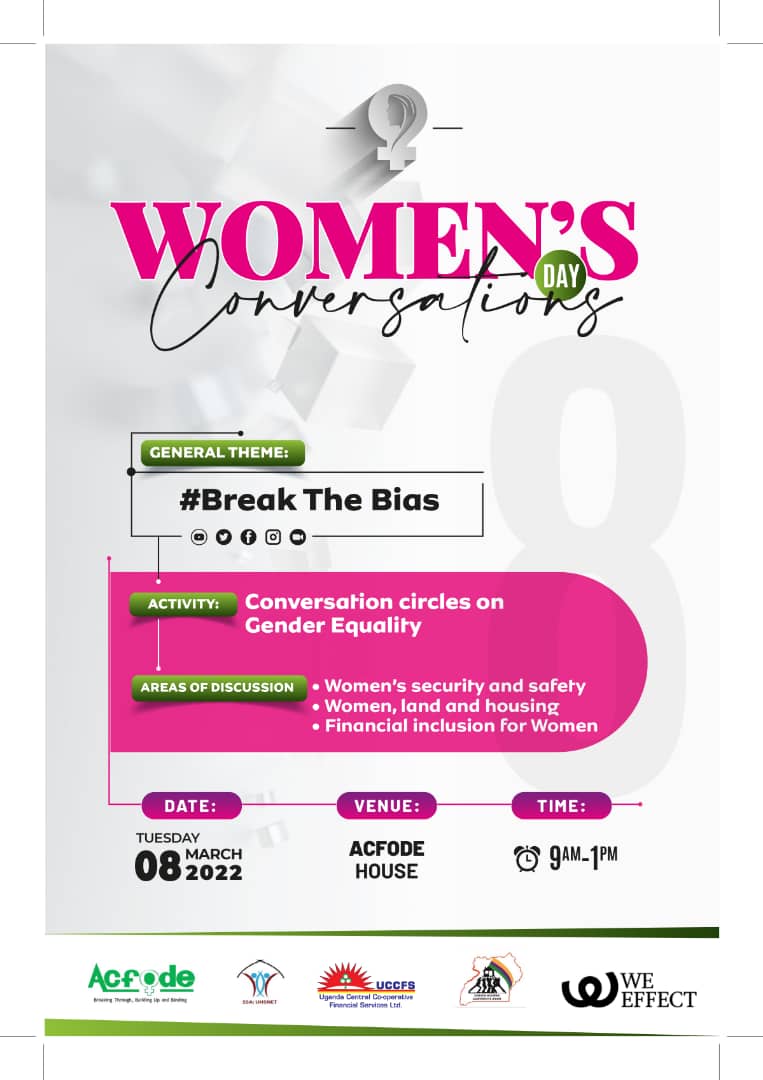 uhocuhousing's tweet photo. Imagine a gender equal community free; of bias, stereotypes and discrimination. A community that's diverse, equitable, and inclusive. Collectively Housing Cooperatives can break the bias towards women access  , control, use and own land and property in Uganda. https://t.co/eGpcTtylgg