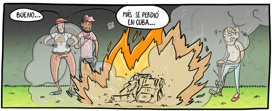 fanternet's tweet photo. ¿Queréis cómics?
- Al menos han encendido una hoguera. #TupperParaTres @sarajotabe
https://t.co/aT7SPWD1mg
-Nueva historieta con el ciudadano más viejo de @CartonesPERROS. Págs de @Dr_Fleibur
https://t.co/f6SnKX1l2L https://t.co/pxyfPYBdL1