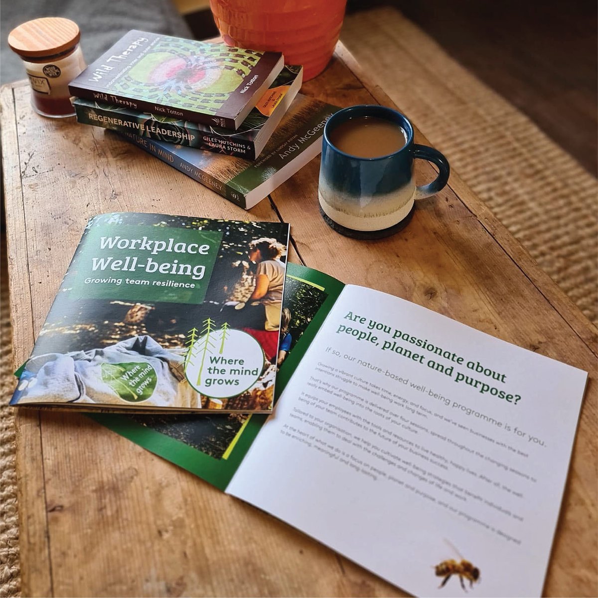 Great to work with JK @wherethemindgrows on her Workplace Well-being programme brochures and marketing material. 

#mentalhealth #design #marketing #leeds

See this Instagram photo by @ instagram.com/p/CazWuneL3e1/…