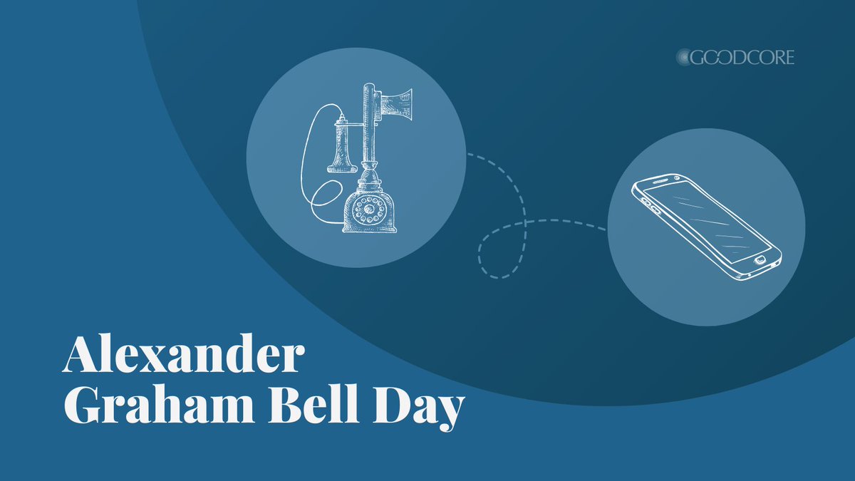 goodcore's tweet photo. Today we celebrate Scottish born inventor/engineer extraordinaire Alexander Graham Bell, whose valuable contribution laid the foundation for modern-day communication that connects billions today. 🔗🌐

#SocialMedia #Digital #Communication #Community #Network #Innovation #GoodCore https://t.co/UtwbyCcH40